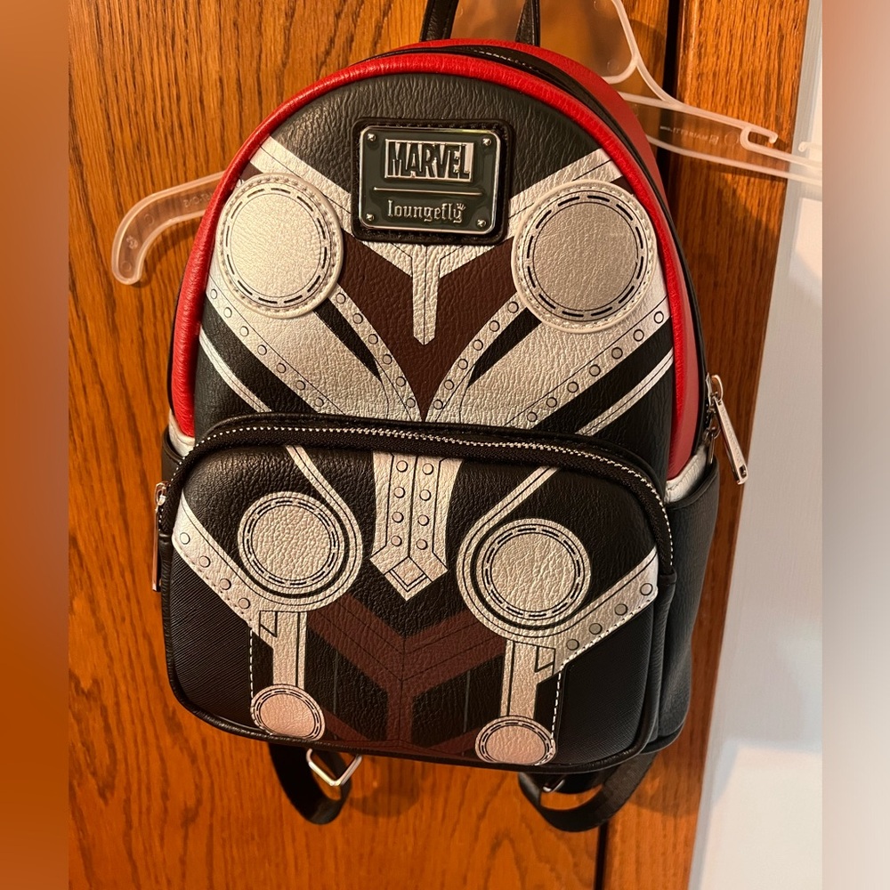Marvel Loungefly Leather Mini Backpack - Brand New